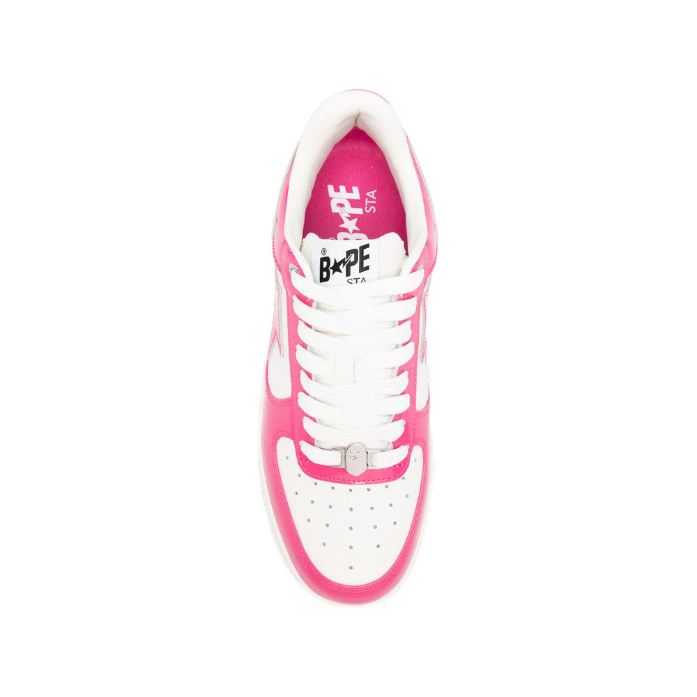 Sneakers Patent Pink/White