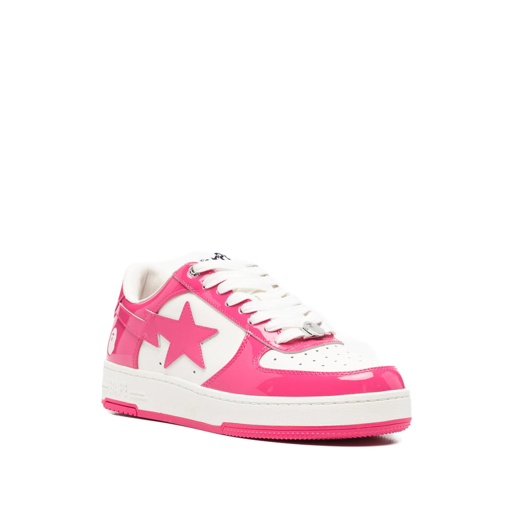 Sneakers Patent Pink/White