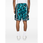 Track Shorts Green/Blue