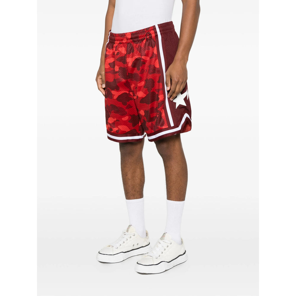 Track Shorts ABC Camo Red