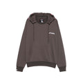 Hooded Sweatshirt Shark Motif Grey