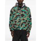 Lightweight Hooded Jacket Green/Black