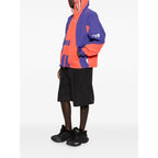 Hooded Lightweight Jacket Blue/Orange
