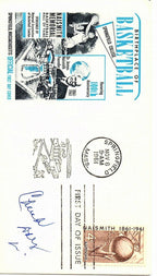Chuck Daly Autographed/Signed 1961 Naismith HOF FDC First Day Cover JSA 126739