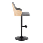 Stella - Contemporary With Swivel And Rounded T Footrest (Set