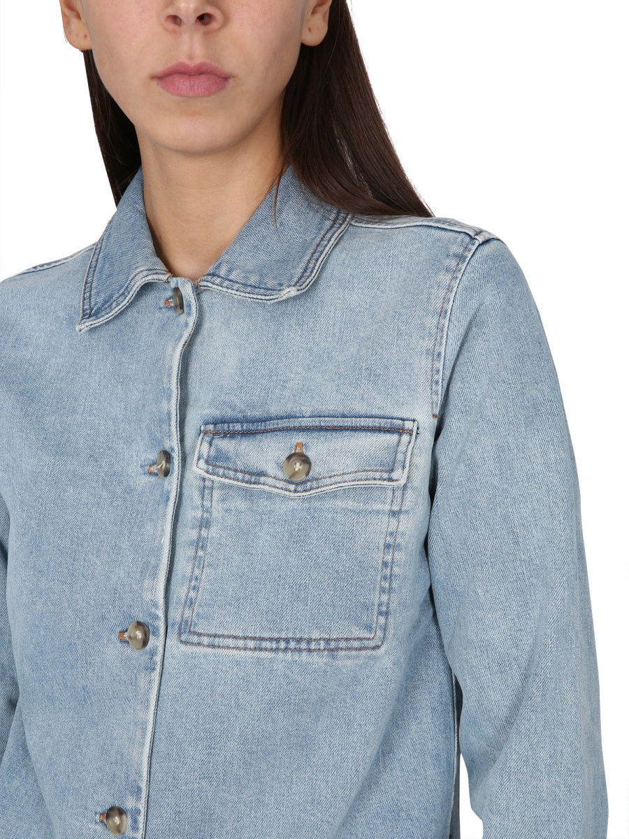Janice Shirt in Denim