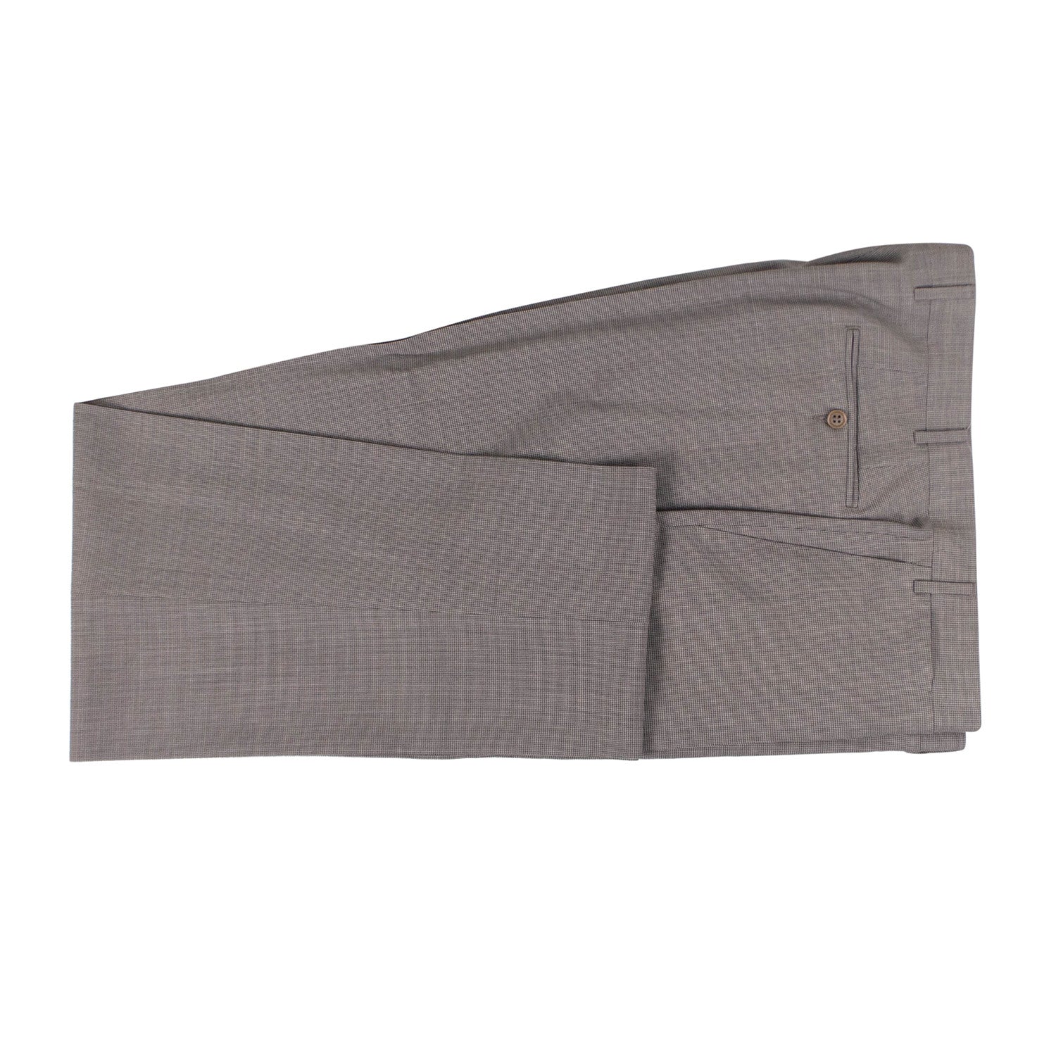 Wool 2 Button Suit // Tan