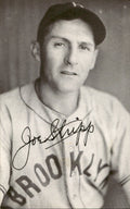 Joe Stripp Dodgers d. 1989 Signed/Autographed 3x5  Photo 179245
