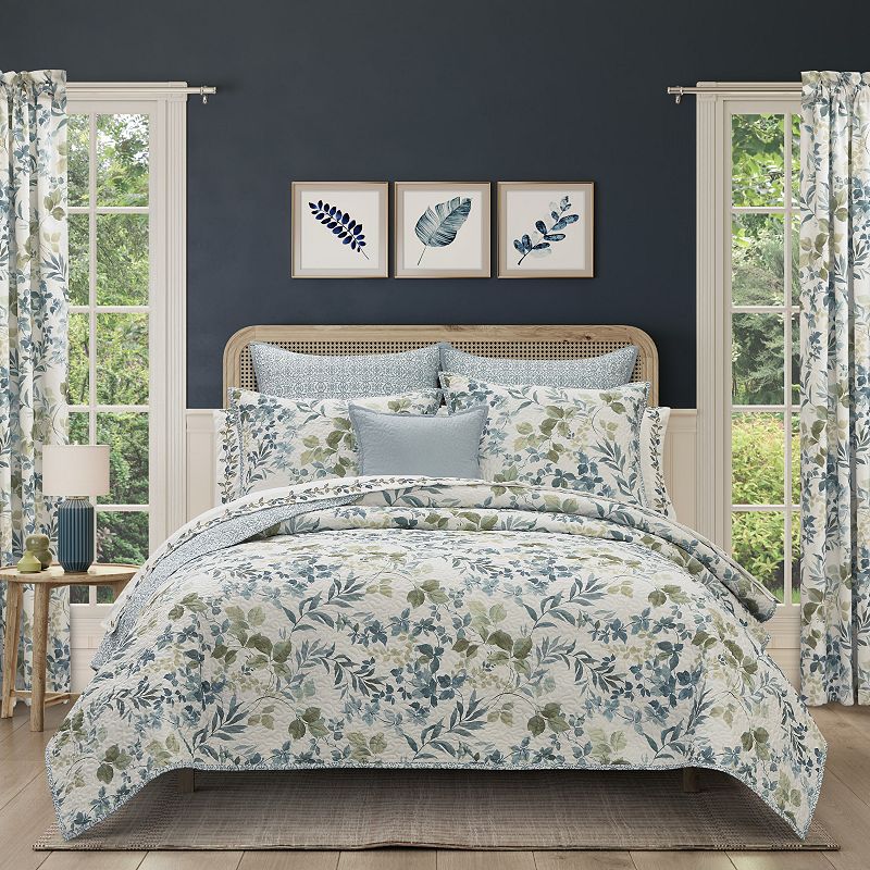 Royal Court Elwood Blue Bedding Set