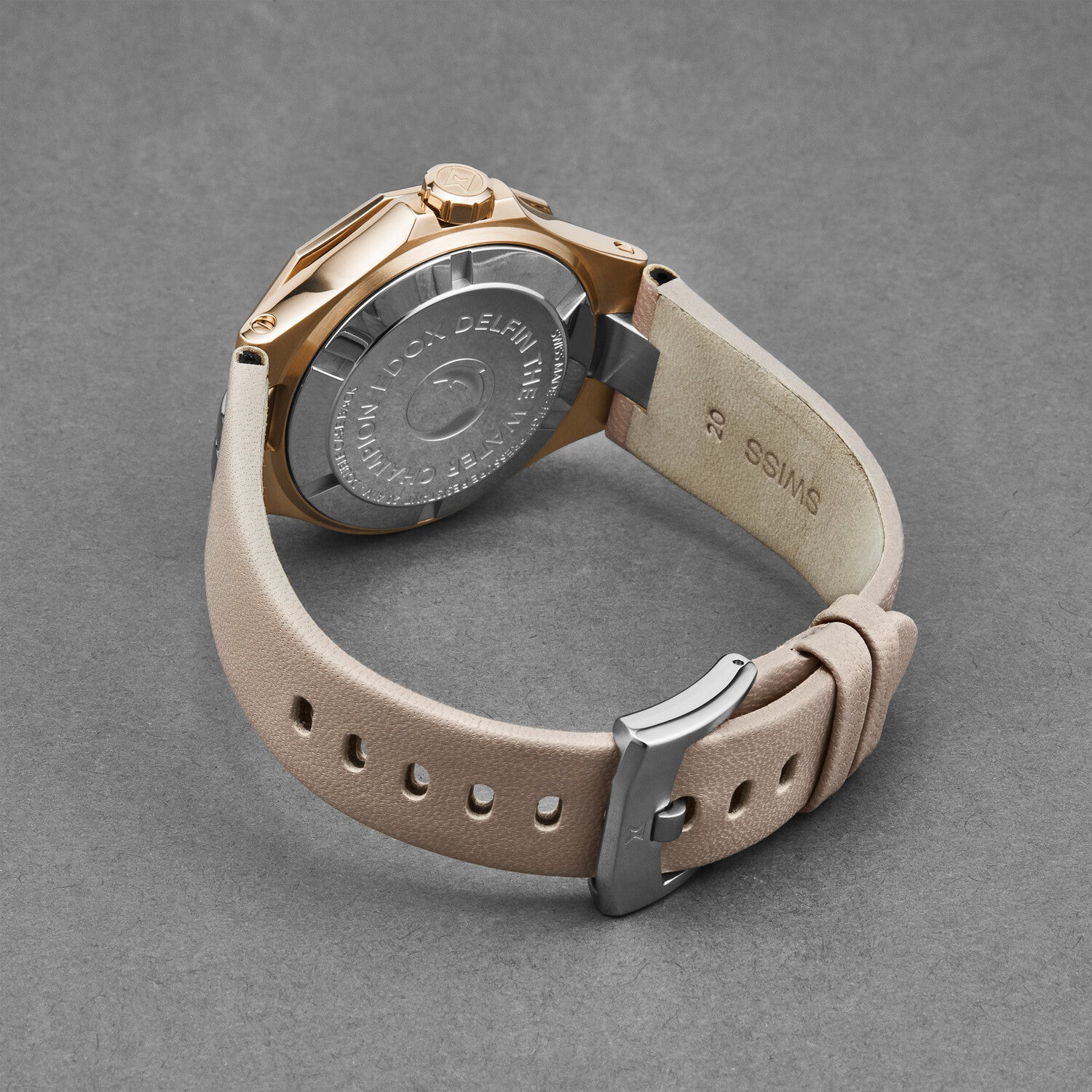 Edox Ladies Delfin Quartz // 53020-37RC-NANR