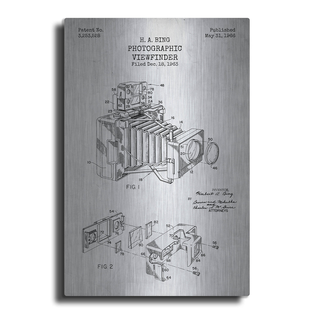 Photographic Viewfinder Blueprint