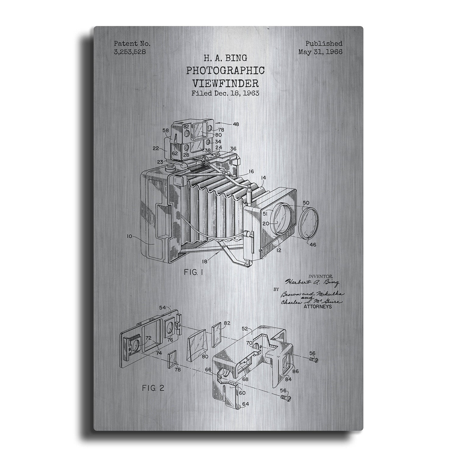Photographic Viewfinder Blueprint