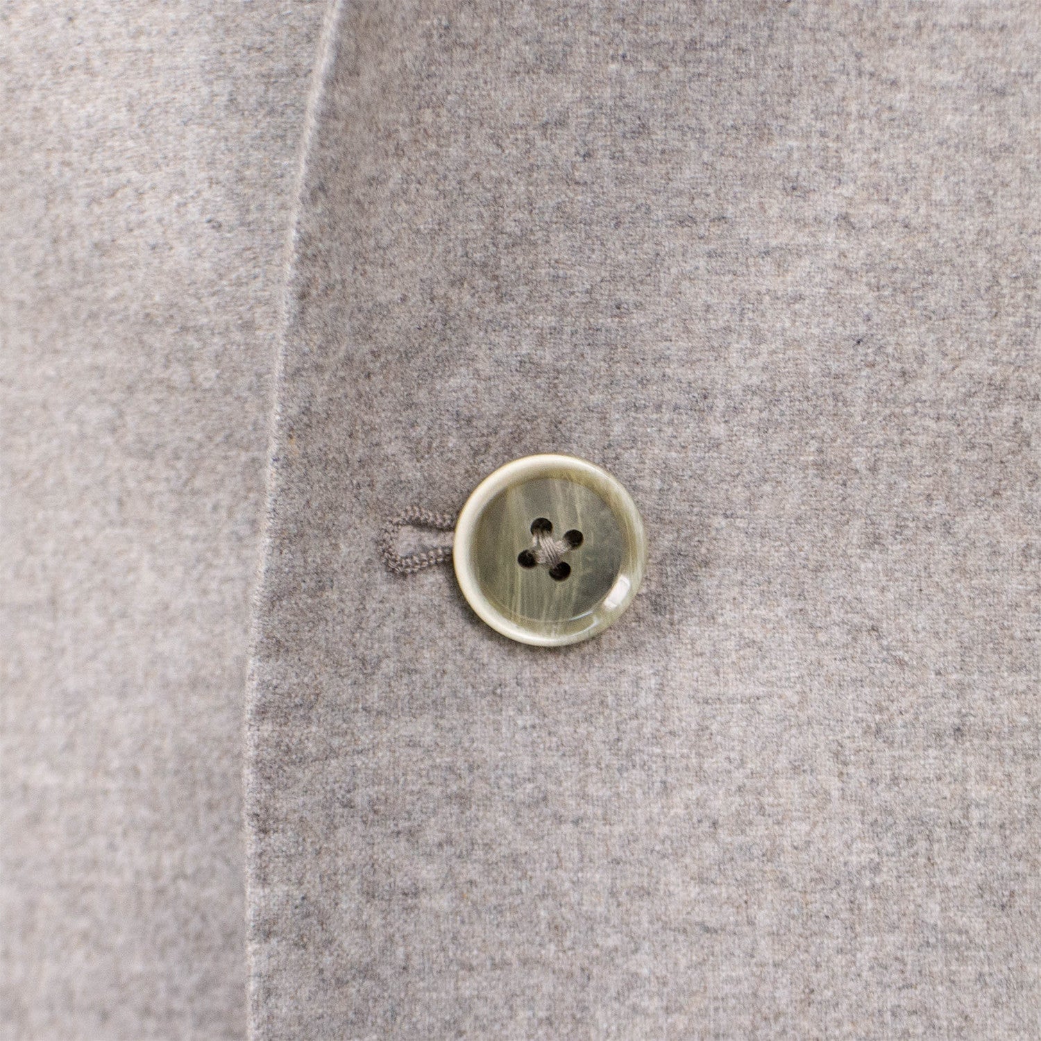 Wool Blend 3 Roll 2 Button Slim Fit Suit // Beige