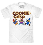 Cookie Crisp Cereal Mascot T-Shirt - White