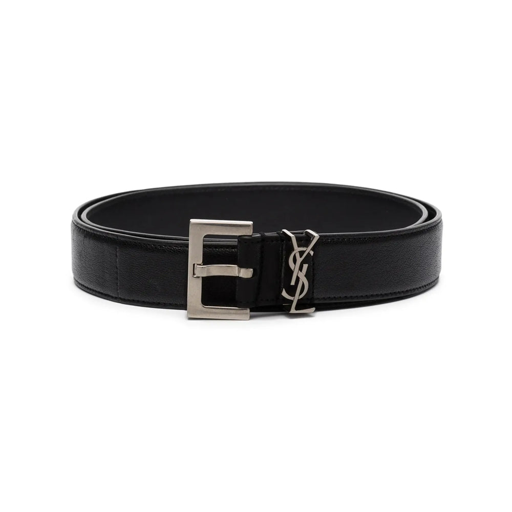 Saint Laurent Black Belts Men