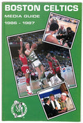 1986-87 Boston Celtics Media Guide Auerbach, Larry Bird HOF  182067