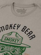 Est 1944 Smokey Bear Shirt Only You Can Prevent Wildfires T-Shirt - Light Gray