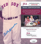 Billy Herman HOF Autographed 8x10 Photo Boston Red Sox JSA
