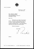 February 2, 1965 Letter to Browns Art Modell on Jim Brown as Sports Host 145004