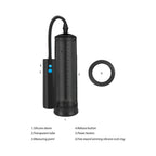 Pumped Extreme Power Rechargeable Automatic Penis Pump Black