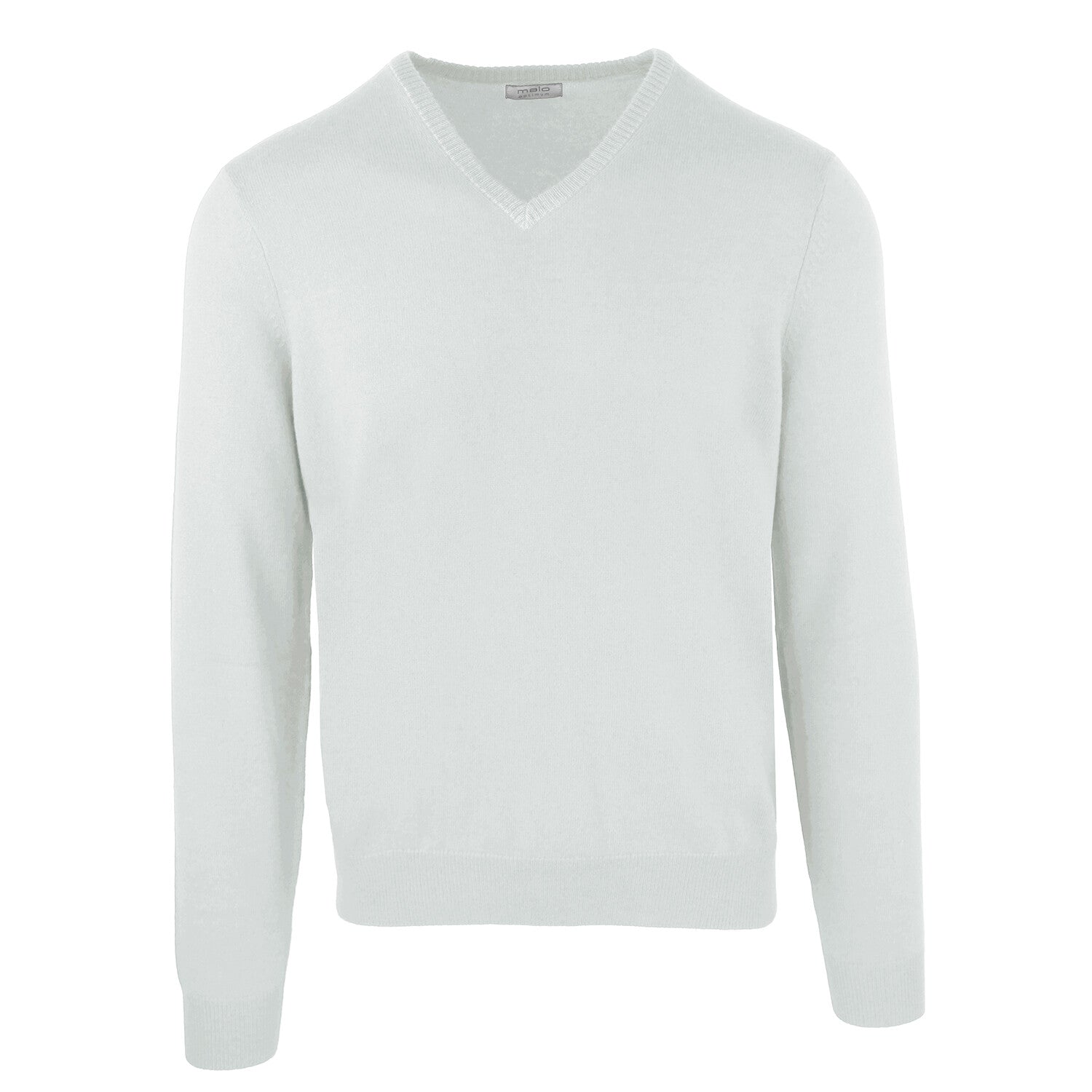 V-Neck Sweater // Light Gray