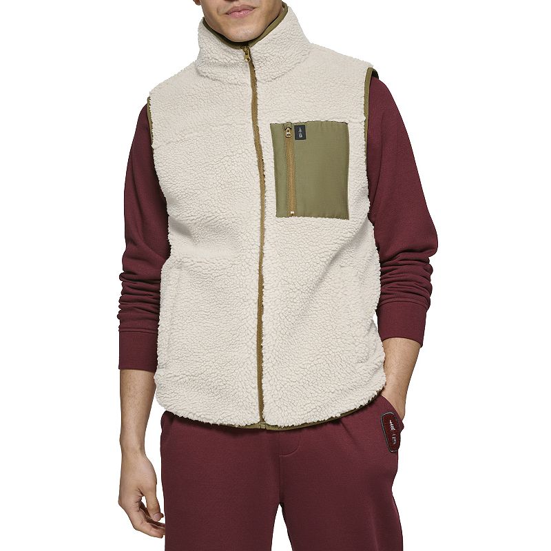 Men's Faux Fur Warm Outerwear Vest