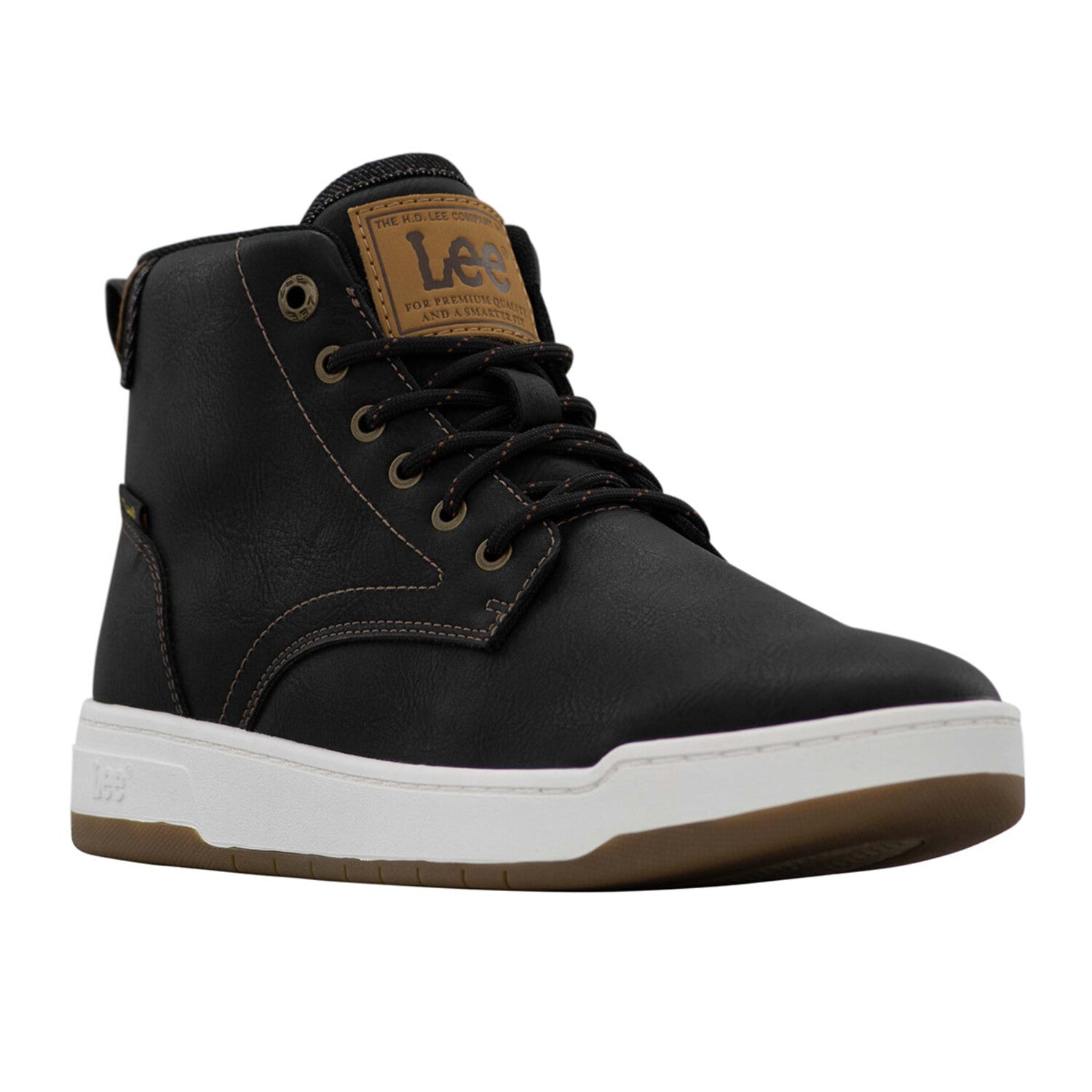 Spencer // Black + Black Denim + Cognac