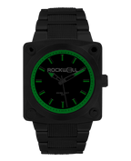 747 (Black/Green) Watch