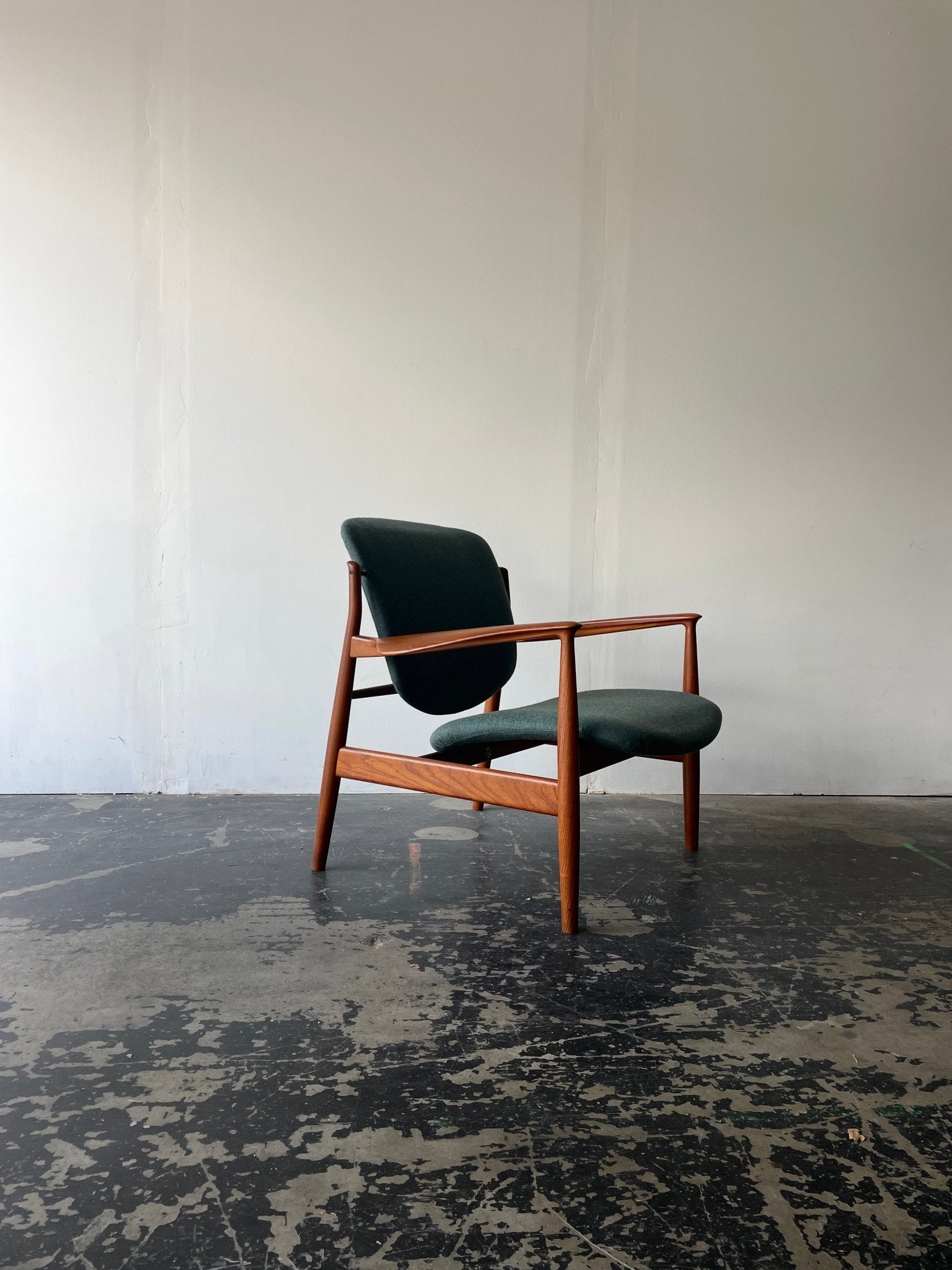 Finn Juhl Model 136 Lounge Chair for France & Son Circa 1950's