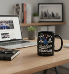 Los Angeles Dodgers Back-to-Back Champions Mug – World Series Ceramic Coffee Cup, Fan Collectible Gift