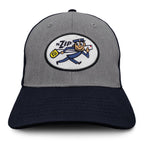 USPS Mr Zip Mesh Back Hat - Gray and Navy Blue