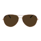 Men's Tom Ford FT0823/S 28F Aviator Sunglasses // Gold + Brown Gradient
