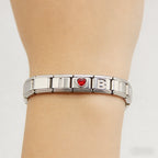Buffalo Bills Italian Charm Bracelet – Perfect Fan Gift for Birthday, Christmas, Valentine’s Day & Game Day