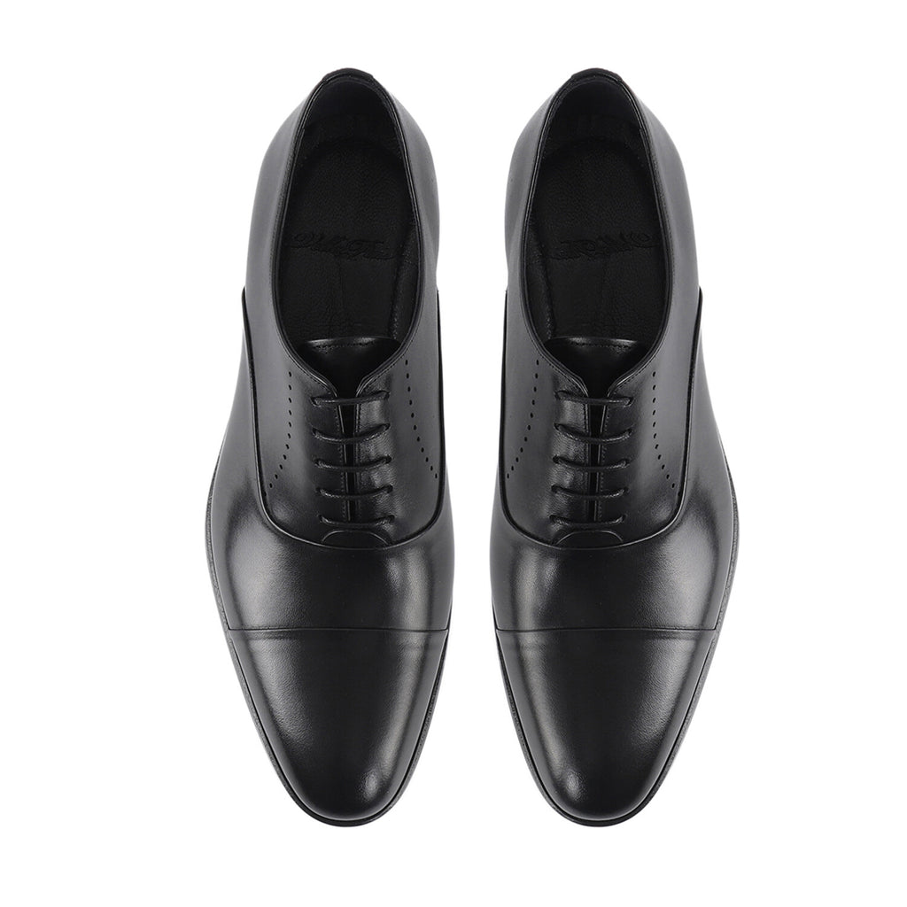 Dinero Cap Toe Oxford Dress Shoes // Black