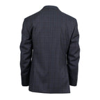 Windowpane Wool 2 Button Suit // Charcoal