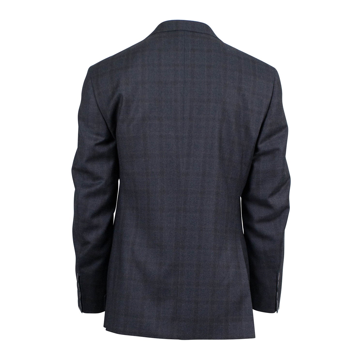 Windowpane Wool 2 Button Suit // Charcoal