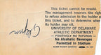 1971 Univ of Delaware vs. Lehigh College Football Game Ticket Stub 144058