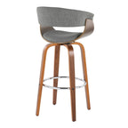 Vintage Mod - Mid Century Modern Fixed Height Barstool