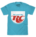 RC Cola Me and My RC Royal Crown Soda T-Shirt - Aqua Blue