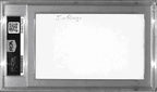 Jim Ringo HOF Autographed 3x5 Index Card Philadelphia Eagles PSA/DNA 179073