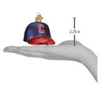 Guardians Baseball Cap Ornament
