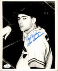 Lou Boudreau HOF Signed/Inscribed 8x10 Photo Chicago Cubs JSA 191523