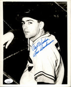 Lou Boudreau HOF Signed/Inscribed 8x10 Photo Chicago Cubs JSA 191523
