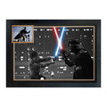 David Prowse // Darth Vader vs Luke Skywalker // Signed Photo