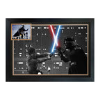 David Prowse // Darth Vader vs Luke Skywalker // Signed Photo