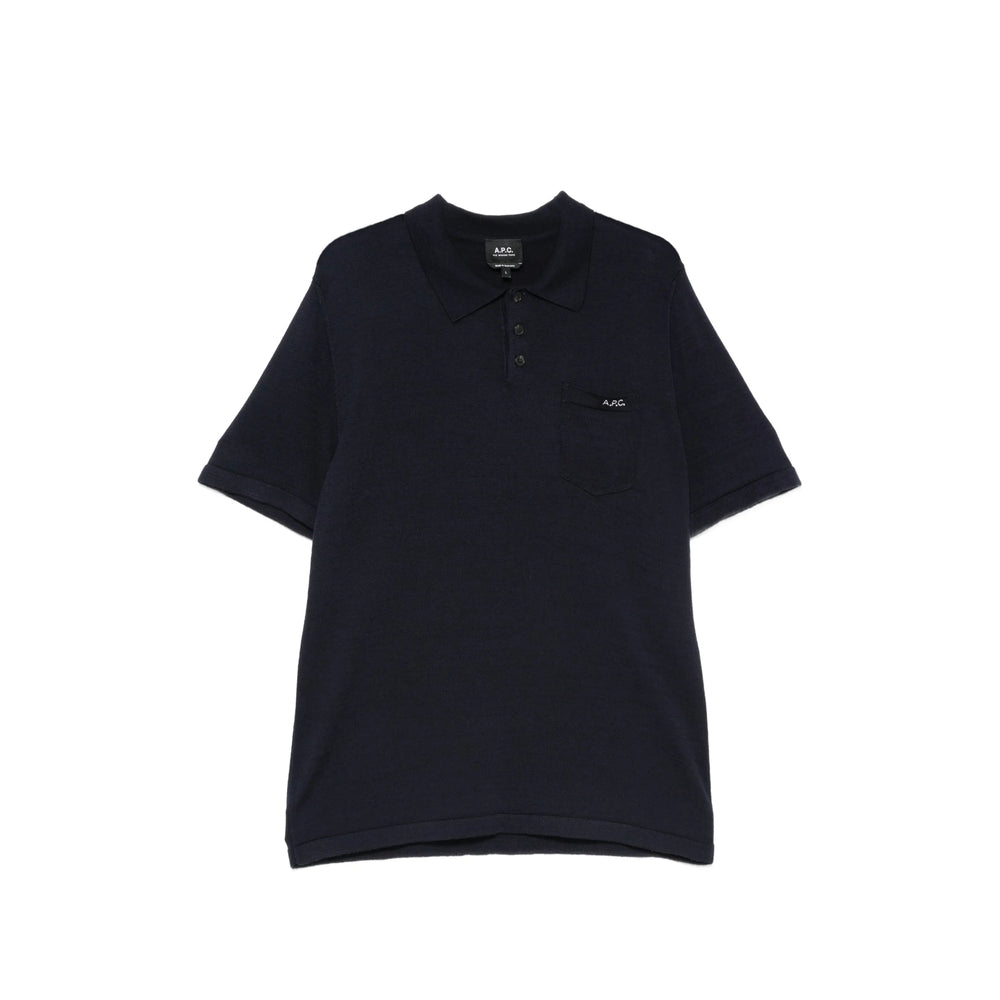 Sweater Navy Blue Cotton-Wool