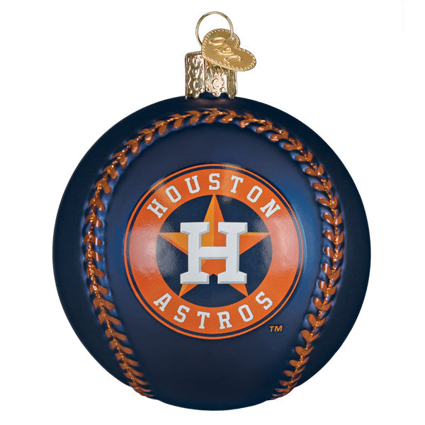 Astros Baseball Ornament