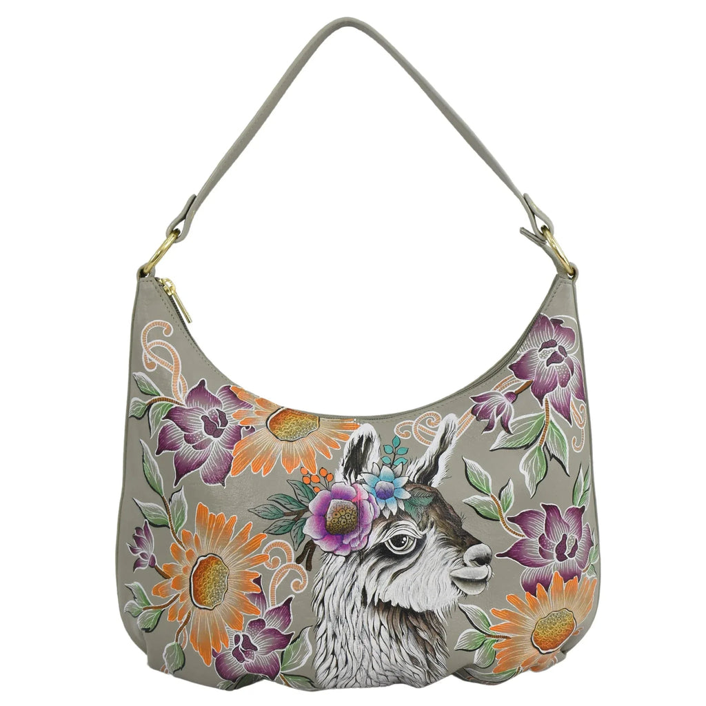 Ruched Hobo - 7615