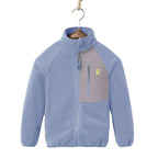 Namuk Youth Avan BioFleece Jacket Purple Blue Dove Grey