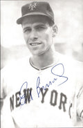 Eddie Bressoud NY Giants Signed/Autographed 3x5  Photo 177982